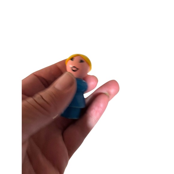 Fisher-Price Other - Vintage Unisex Fisher Price Little People Toy Figure OS Blue Yellow